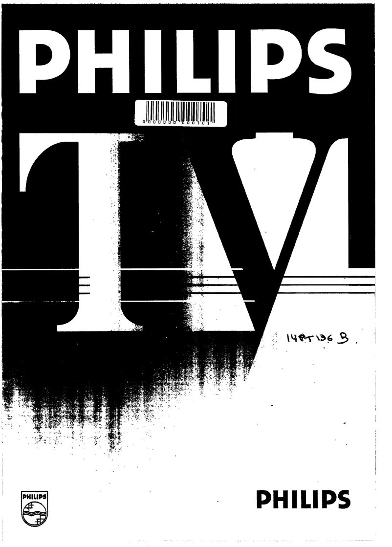 Page n°1 - Manuel utilisateur Philips 14PT136B