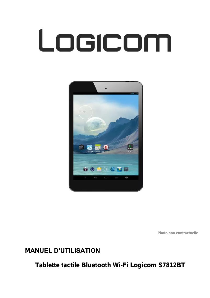 Image de la première page du manuel de l'appareil S7812BT