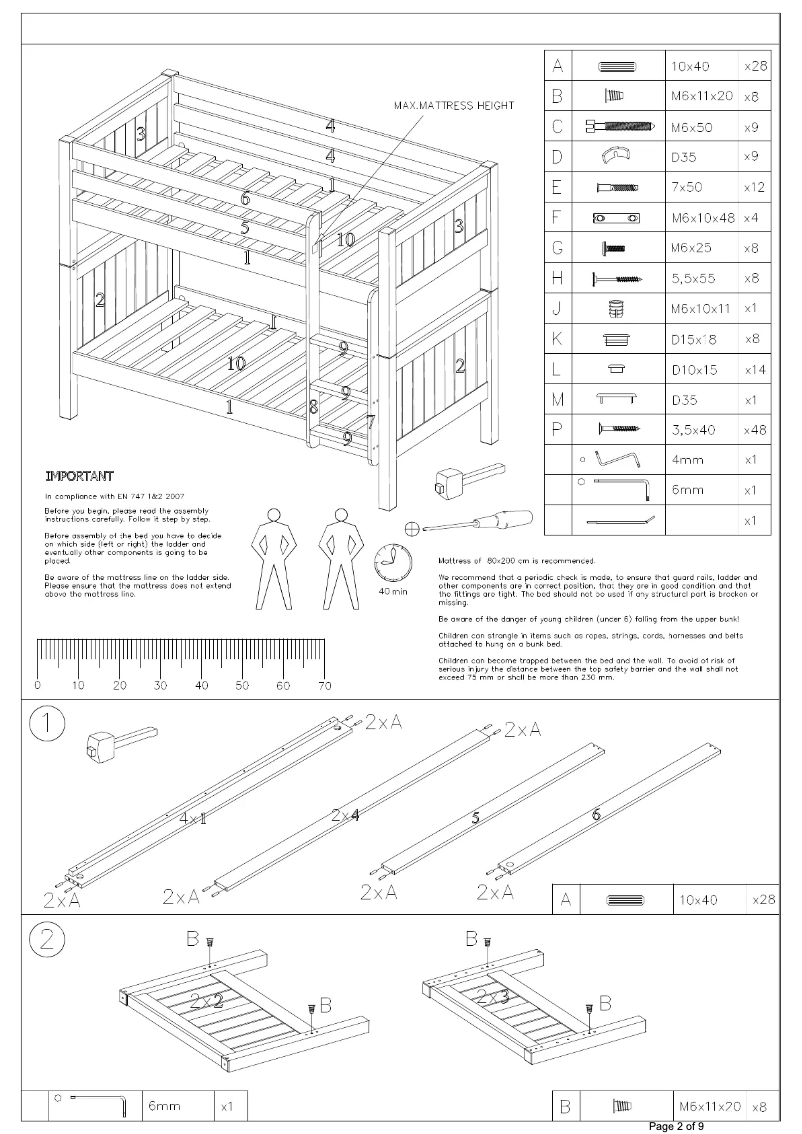 Page 1 de la notice Manuel utilisateur Stompa CLASSIC KIDS
