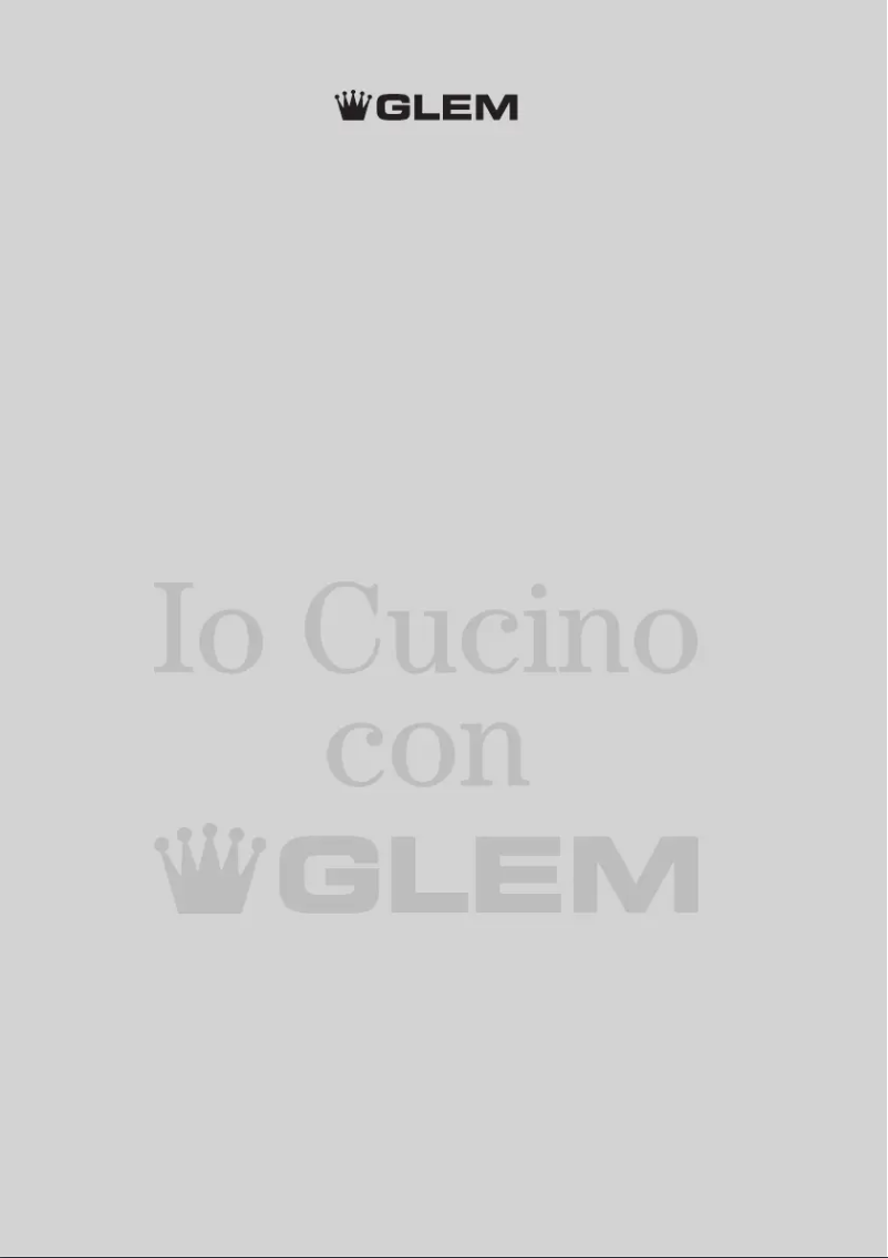 Página 1 del manual Manual de usuario Glem Gas GHP945IX