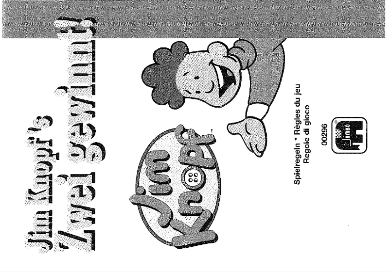 Image de la première page du manuel de l'appareil Jim Knopf Zwei Gewinnt