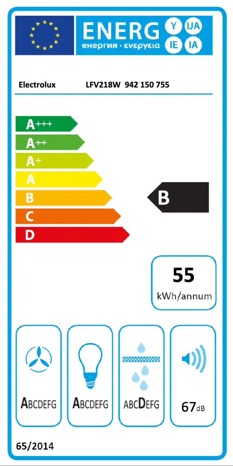 Image de la première page du manuel de l'appareil LFV218W