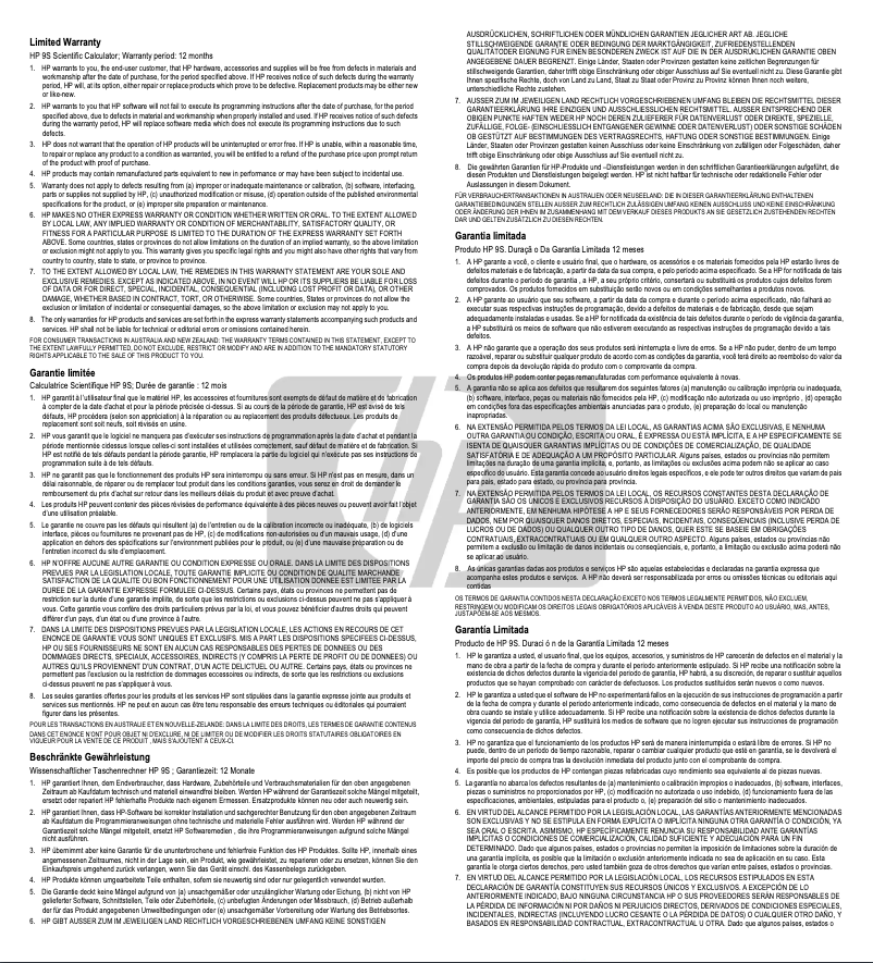 Image de la première page du manuel de l'appareil 9s