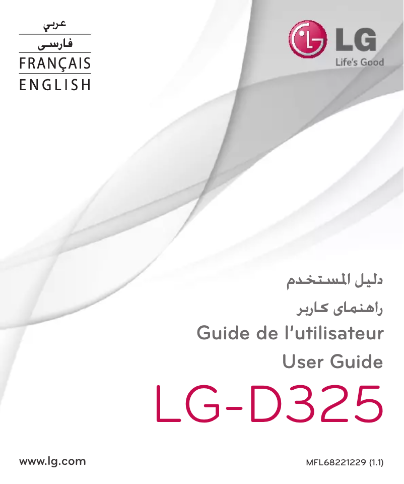 Image de la première page du manuel de l'appareil L70