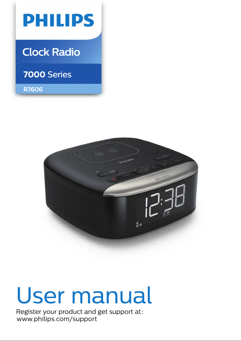 Page 1 de la notice Manuel utilisateur Philips TAR7606
