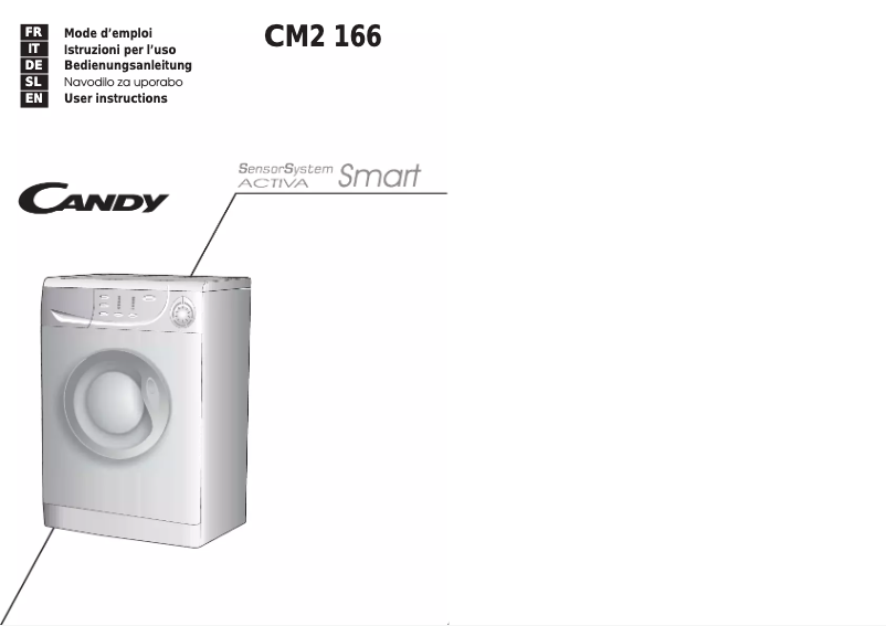 Imagen de la primera página del manual del dispositivo CM2 166-86S