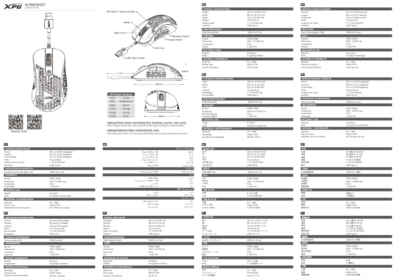 Page 1 de la notice Manuel utilisateur ADATA Slingshot