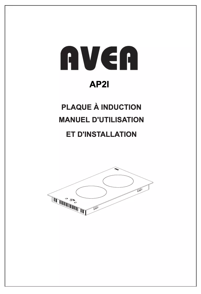 Page n°1 - Manuel utilisateur AVEA AP2I