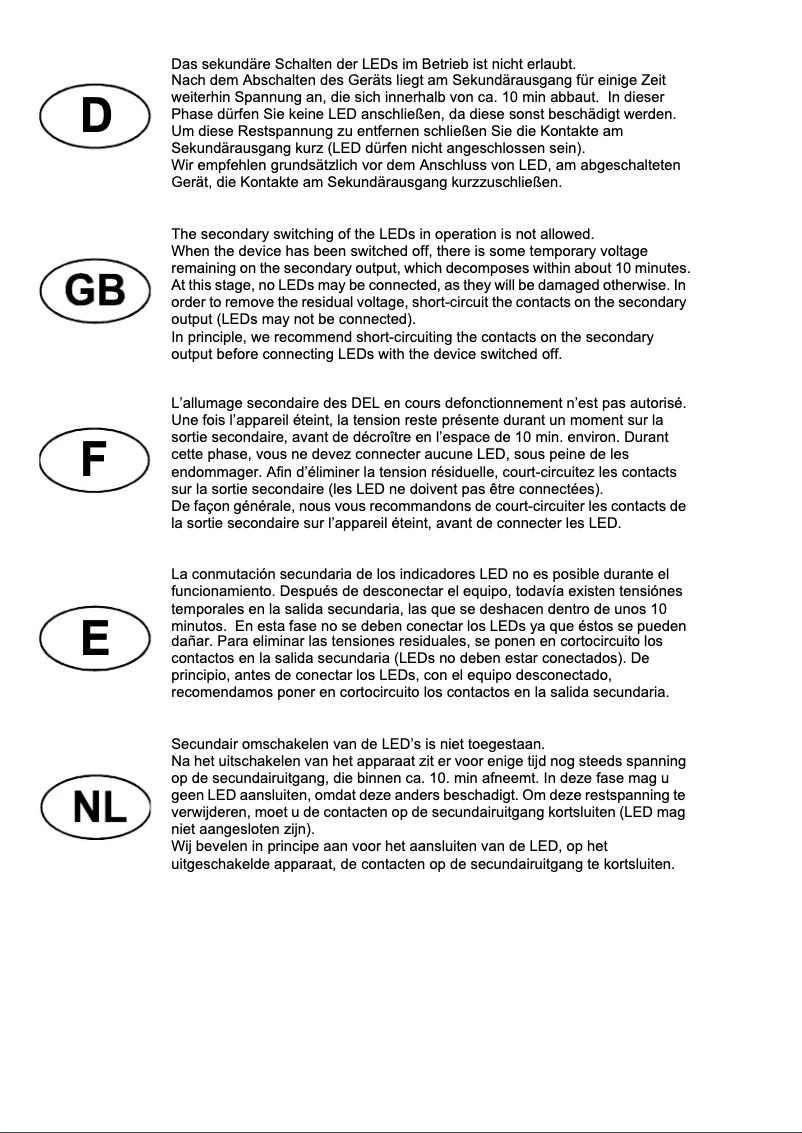 Página 1 del manual Manual de usuario SLV 464144