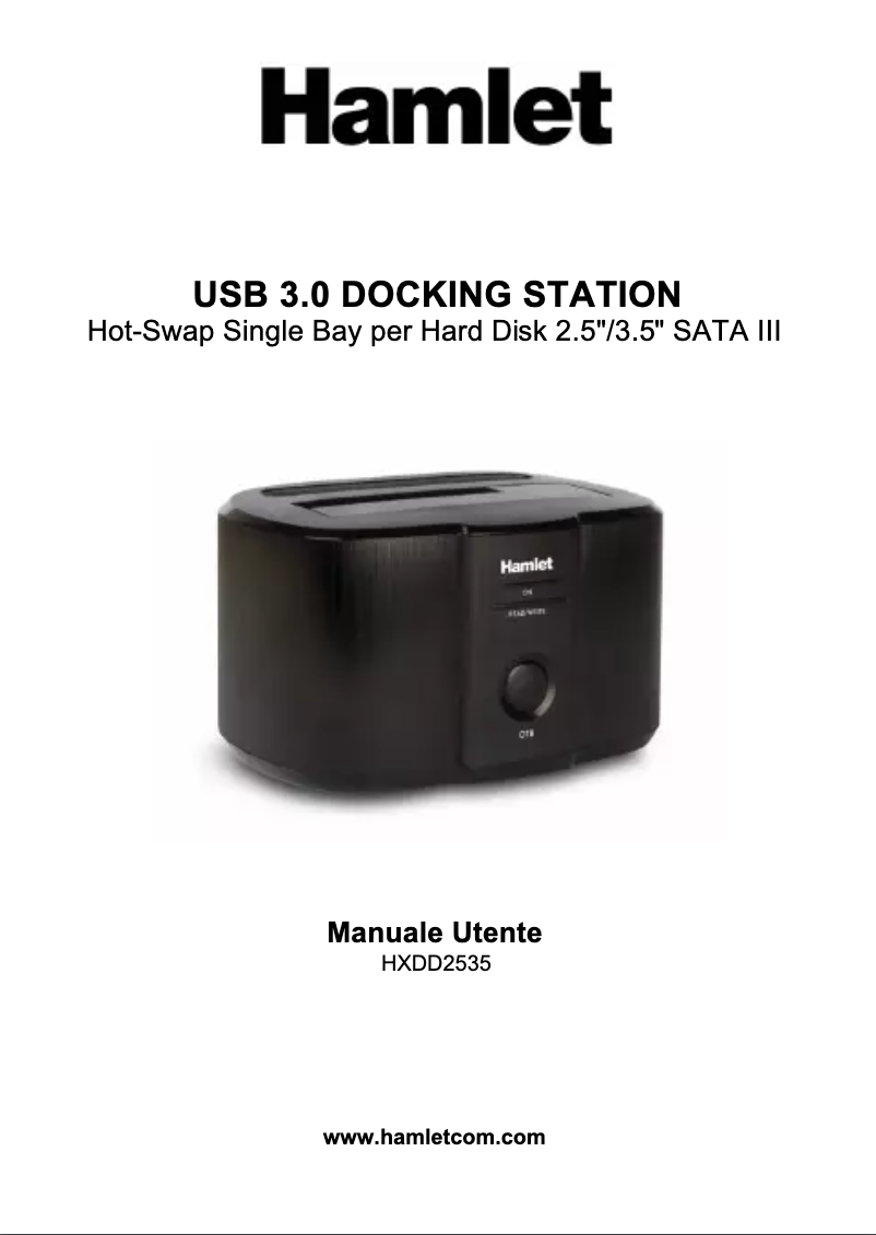 Image de la première page du manuel de l'appareil HXDD2535