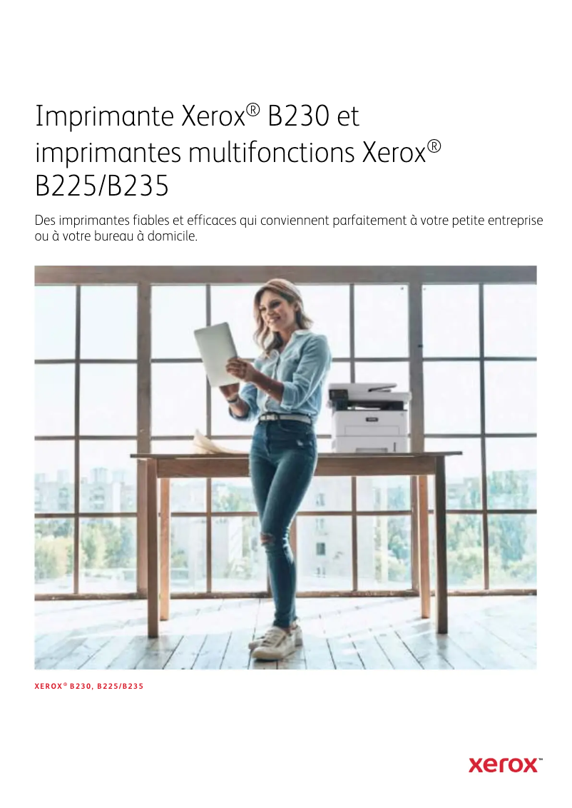 Page n°1 - Manuel utilisateur Xerox B235