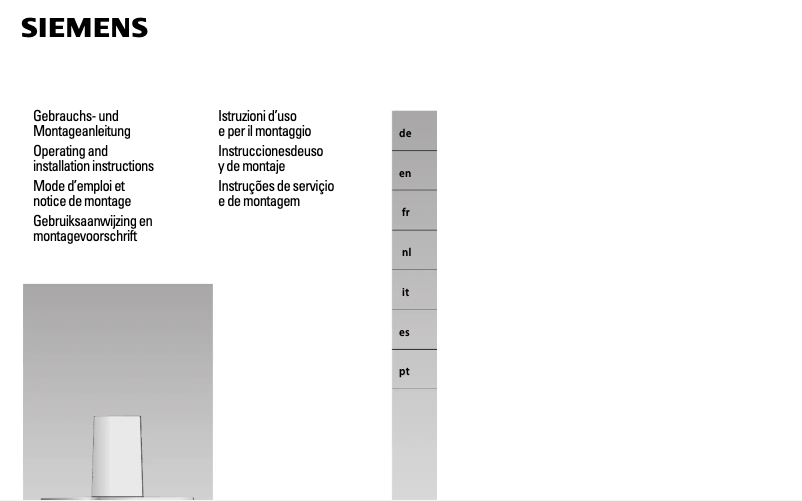 Page 1 de la notice Mode d'emploi Siemens LC257BB40