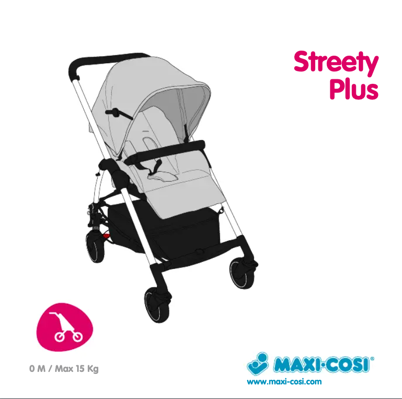Page 1 de la notice Manuel utilisateur Maxi-Cosi Streety