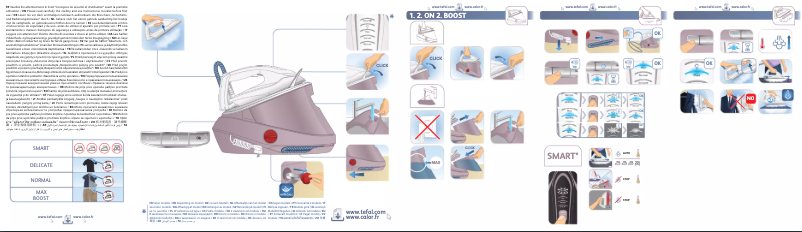 Page n°1 - Manuel utilisateur Tefal Pro Express Vision GV9810