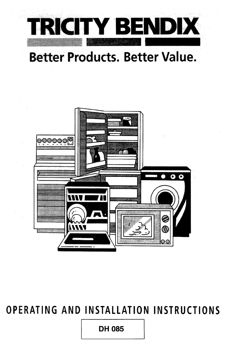 Page n°1 - Manuel utilisateur Tricity Bendix DH085