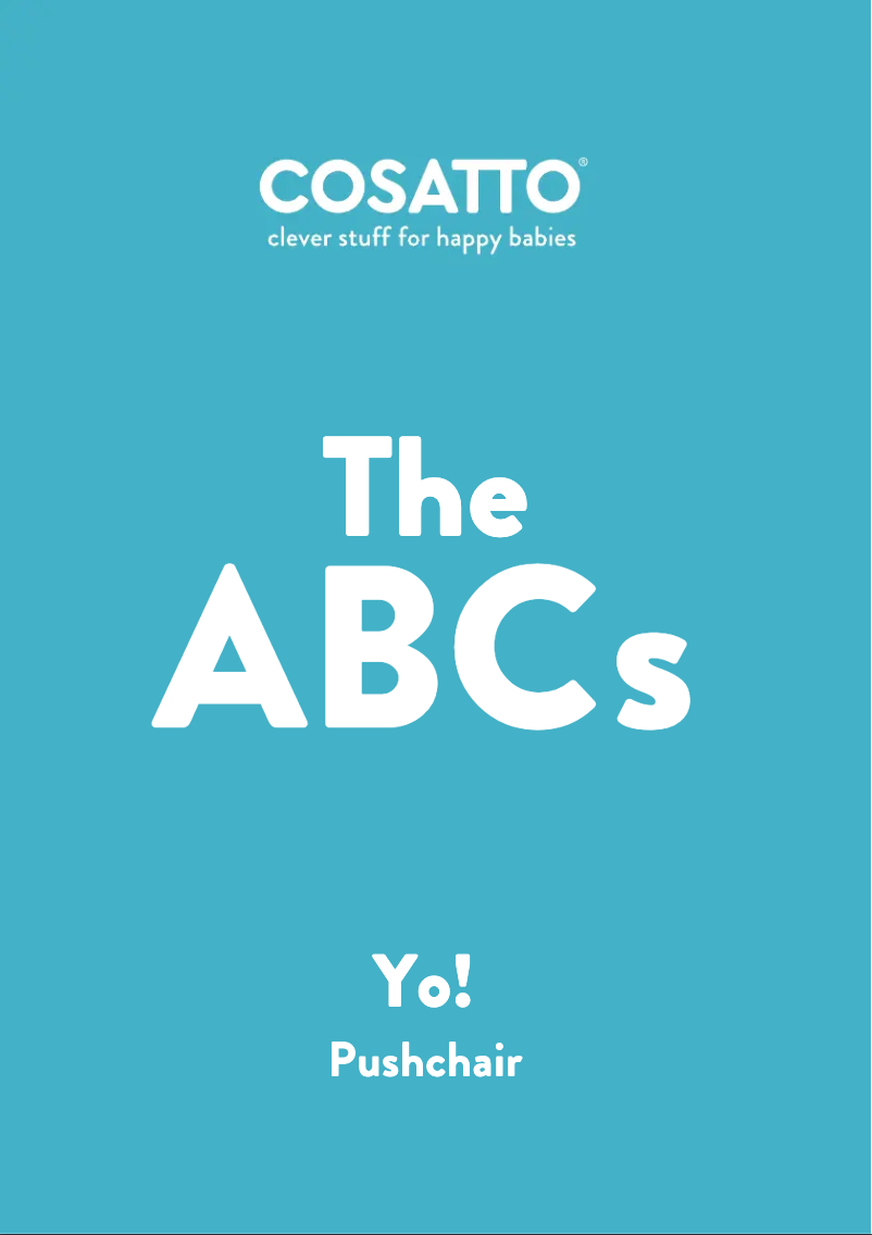 Page 1 de la notice Manuel utilisateur Cosatto Yo!