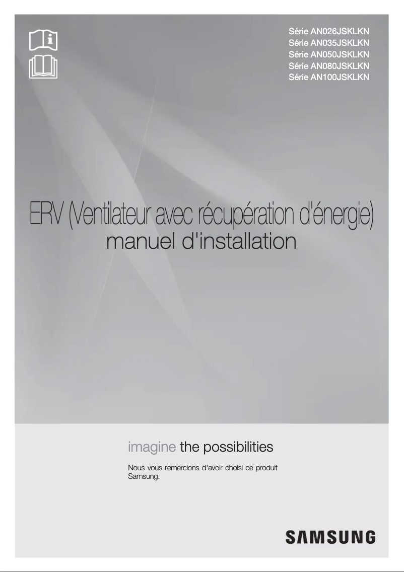 Image de la première page du manuel de l'appareil AN026JSKLKN