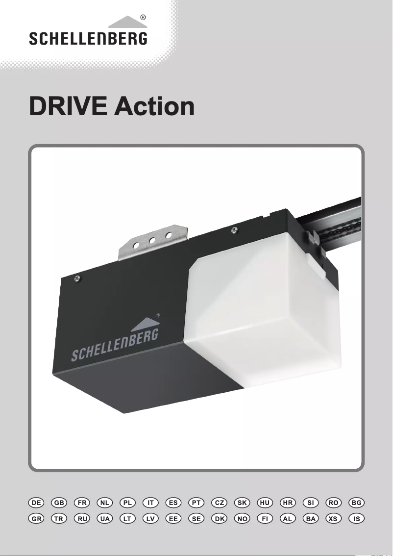 Page n°1 - Manuel utilisateur Schellenberg Drive Action