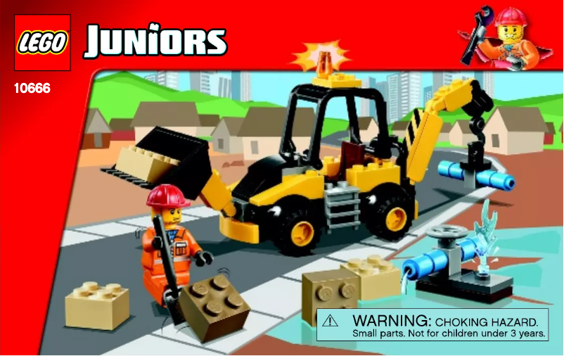 Page 1 de la notice Manuel utilisateur Lego Digger