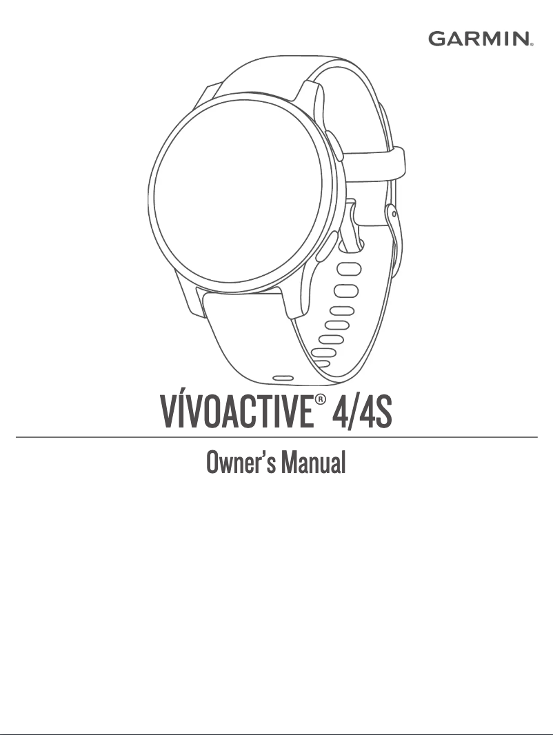 Página 1 del manual Manual de usuario Garmin Vivoactive 4L