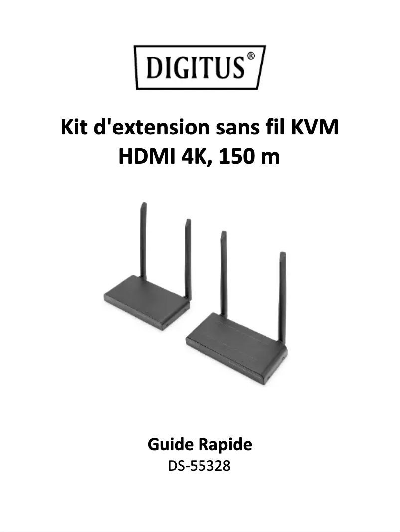Image de la première page du manuel de l'appareil DS-55328