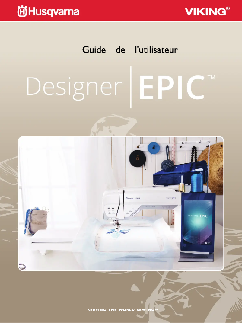 Image de la première page du manuel de l'appareil Designer Epic
