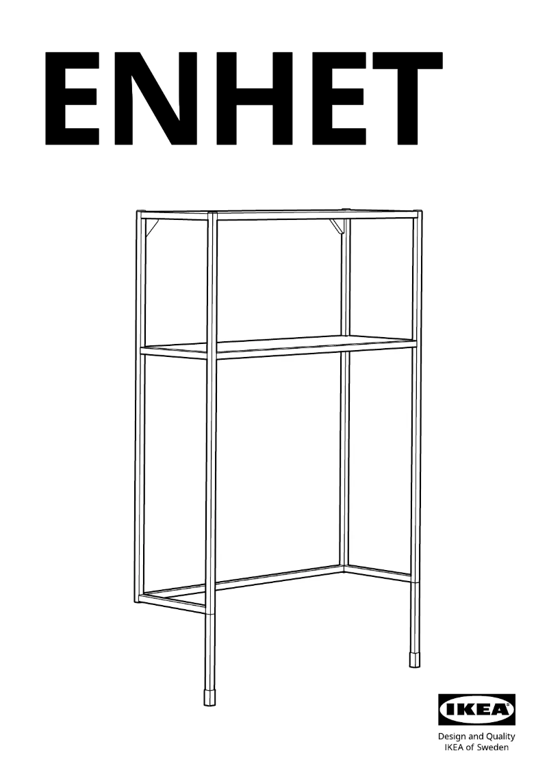 Image de la première page du manuel de l'appareil ENHET 605.160.91