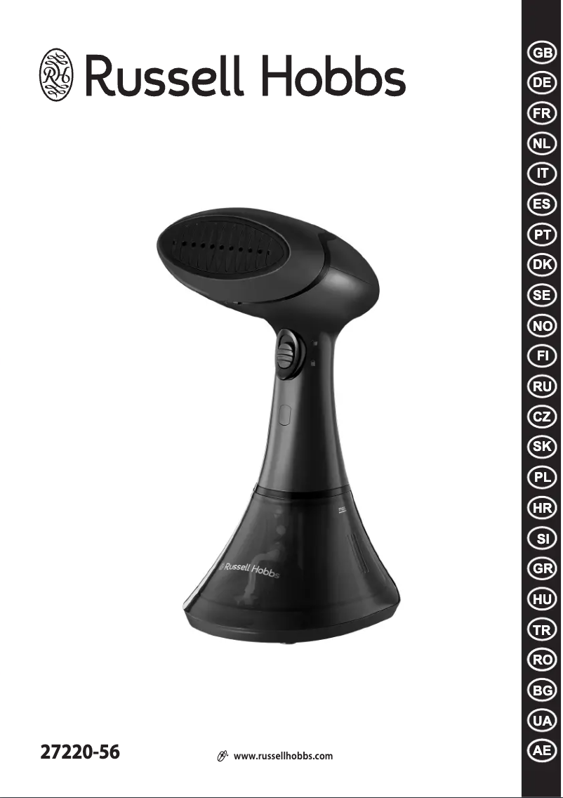 Image de la première page du manuel de l'appareil Steam Genie 27220-56