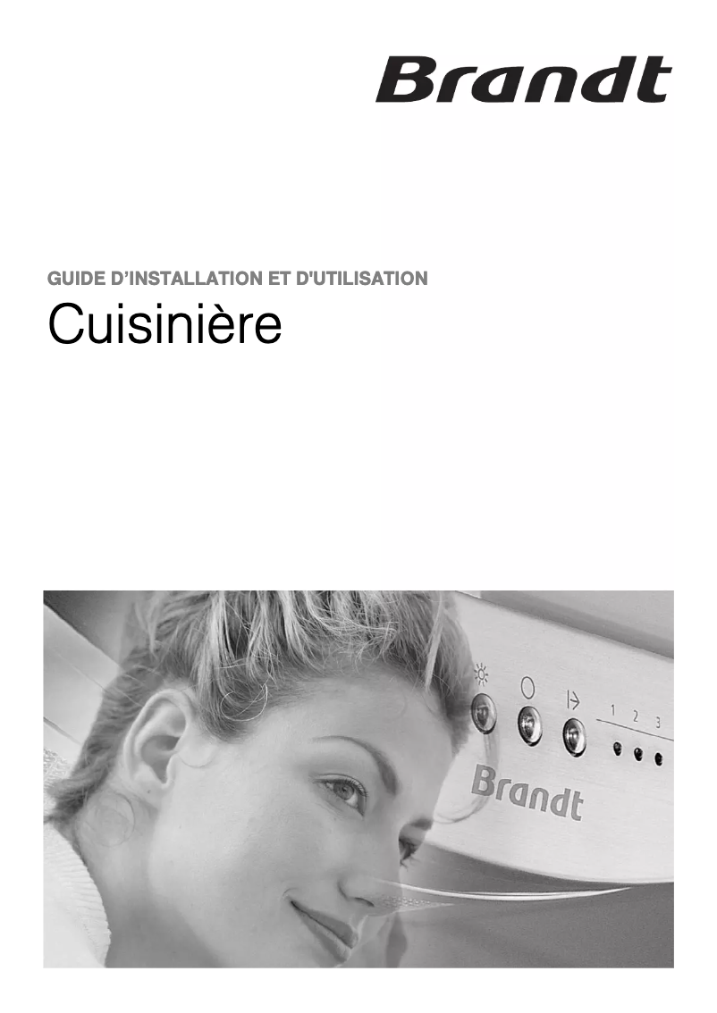 Page 1 de la notice Manuel utilisateur Brandt KMP1010W