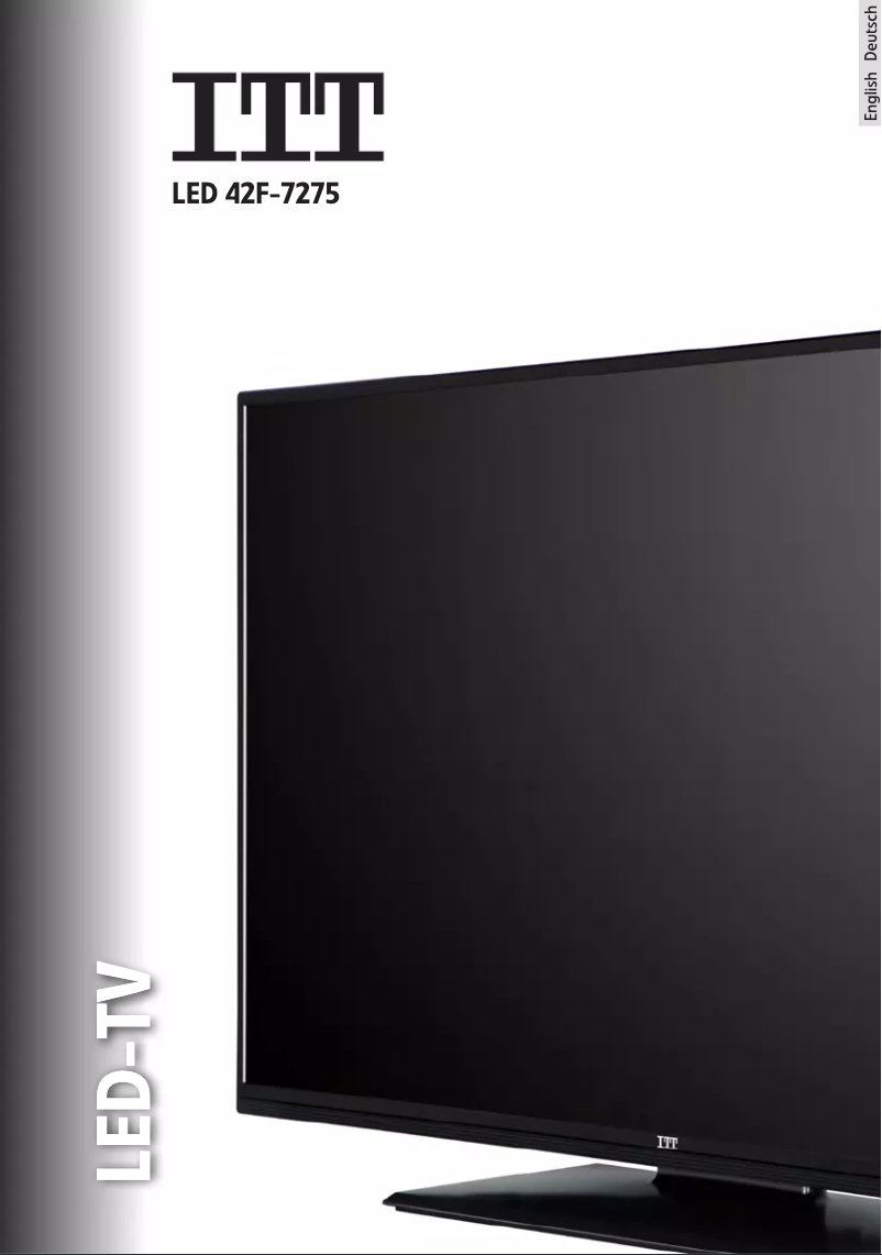 Image de la première page du manuel de l'appareil LED 42F-7275-B