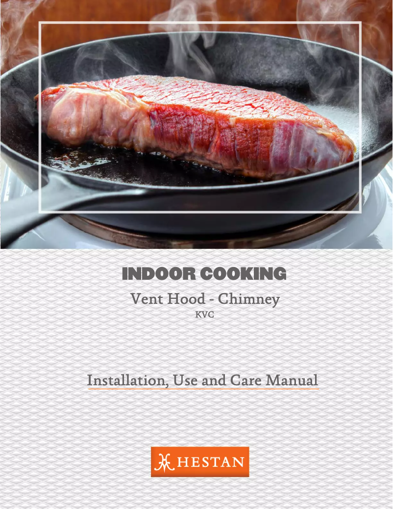 Page n°1 - Guide d'installation Hestan KVC42WH