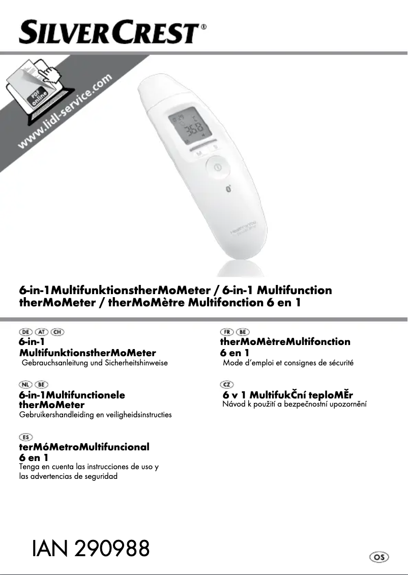 Image de la première page du manuel de l'appareil HealthForYou