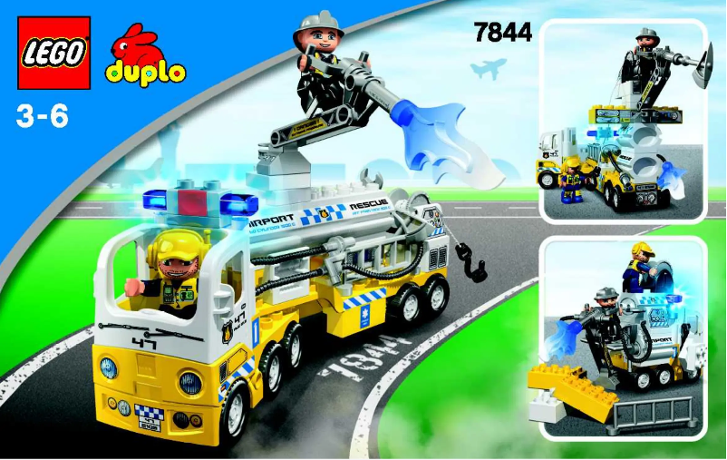 Page 1 de la notice Manuel utilisateur Lego Rescue Truck