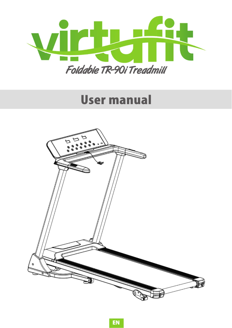 Page n°1 - Manuel utilisateur VirtuFit TR-90i