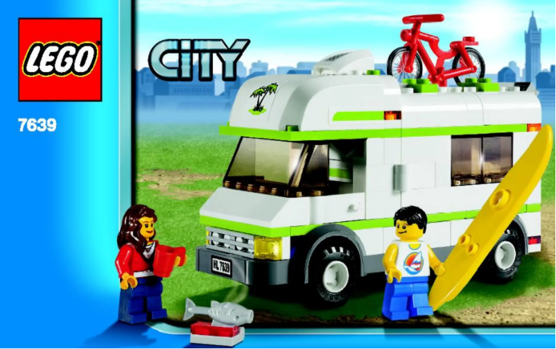 Página 1 del manual Manual de usuario Lego City 7639