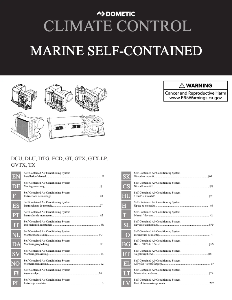 Image de la première page du manuel de l'appareil Cuddy DC II