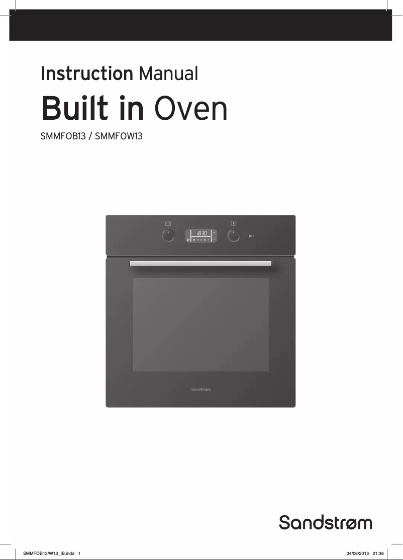 Page 1 de la notice Manuel utilisateur Sandstrøm SMMFOW13