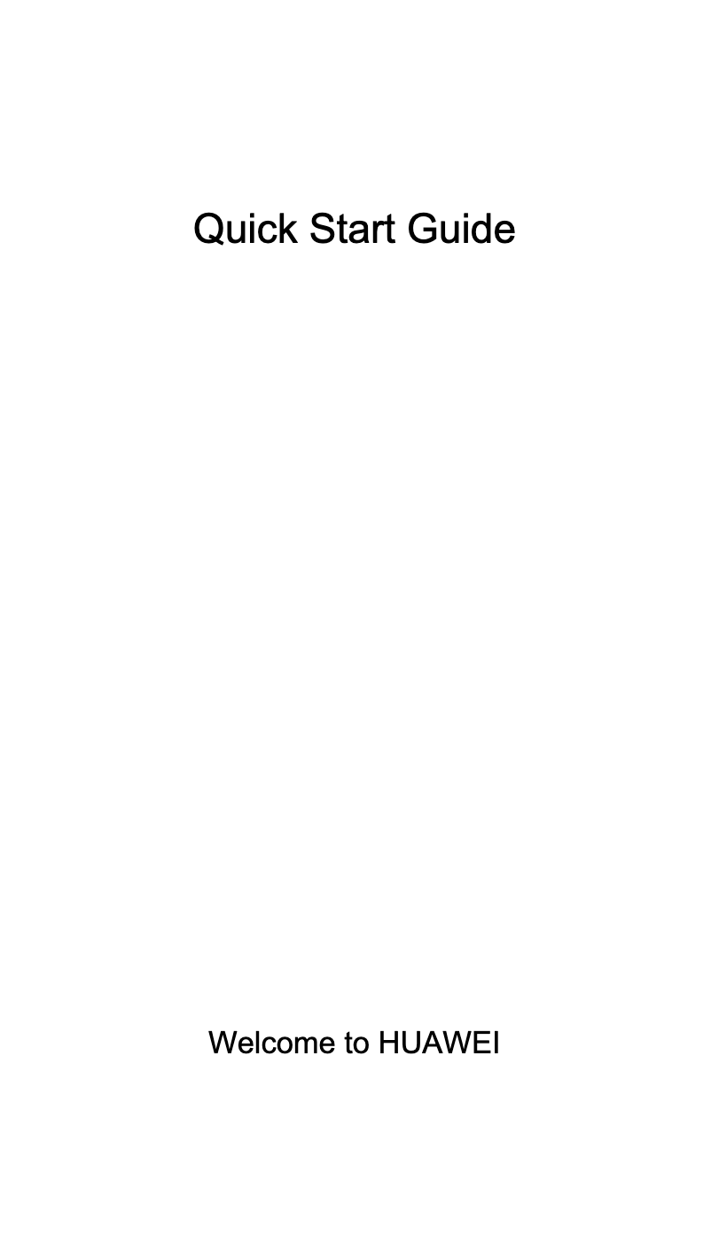 Page 1 de la notice Manuel utilisateur Huawei Ascend C8655