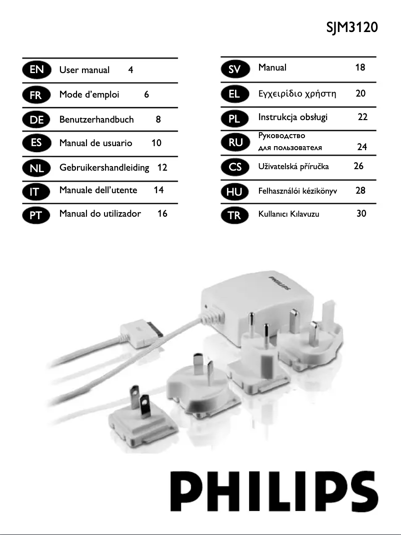Página 1 del manual Manual de usuario Philips DM4S6A00F