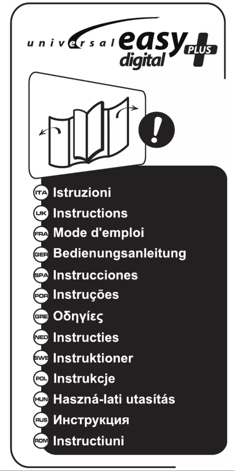 Page 1 de la notice Manuel utilisateur GBS 1902