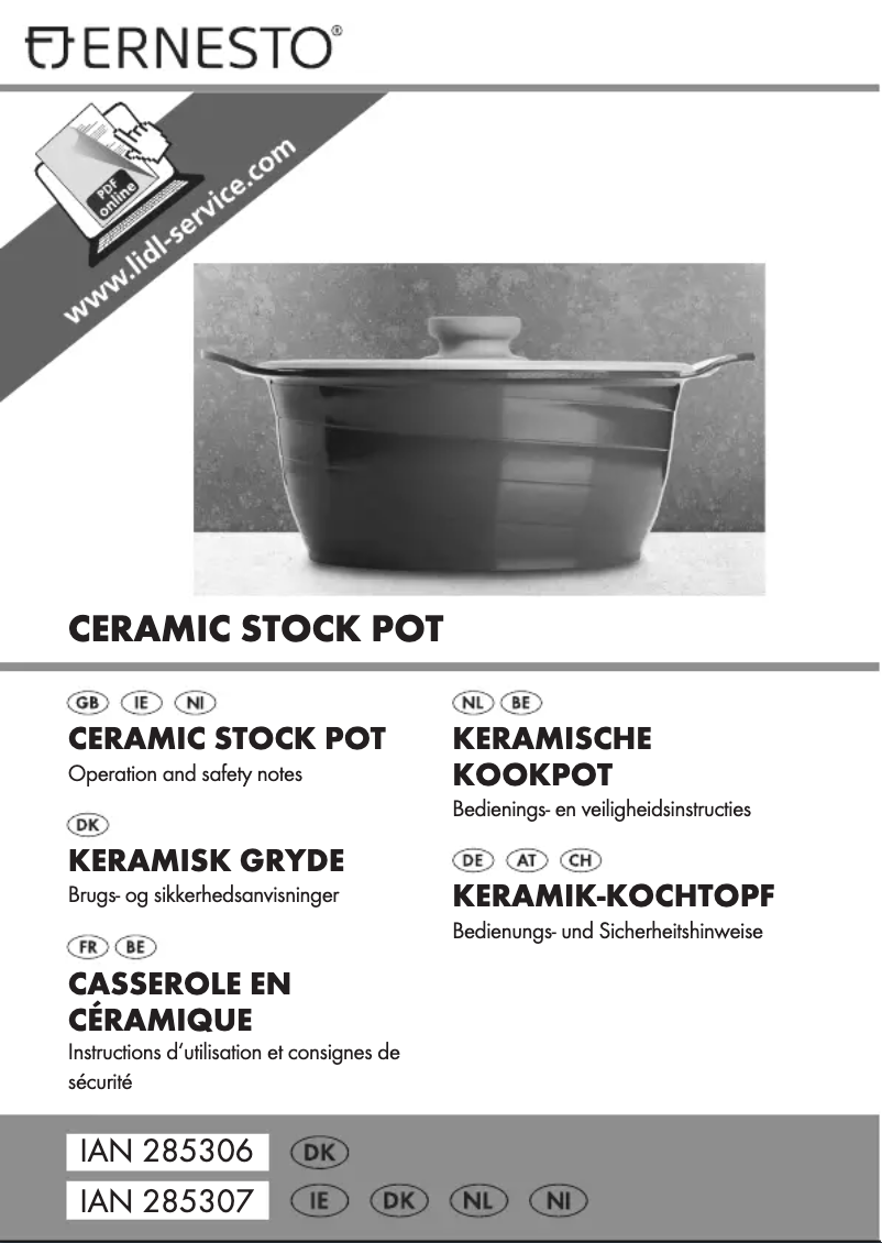 Página 1 del manual Manual de usuario Ernesto IAN 285307