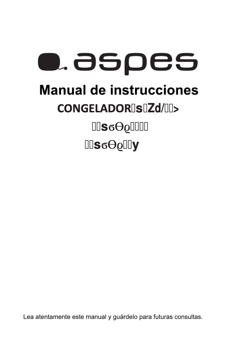 Image de la première page du manuel de l'appareil ACV185D