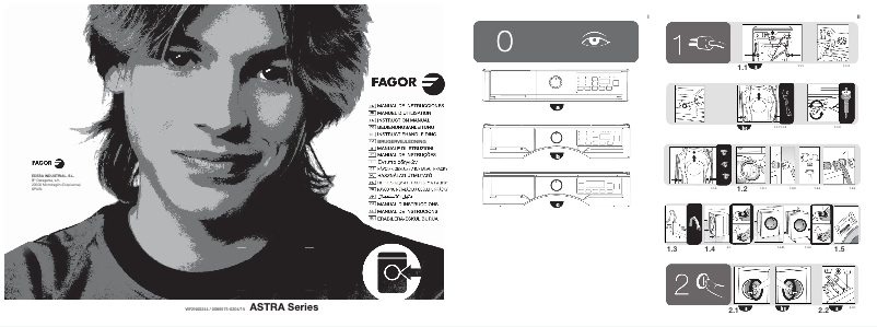 Page n°1 - Manuel utilisateur Fagor FE-810