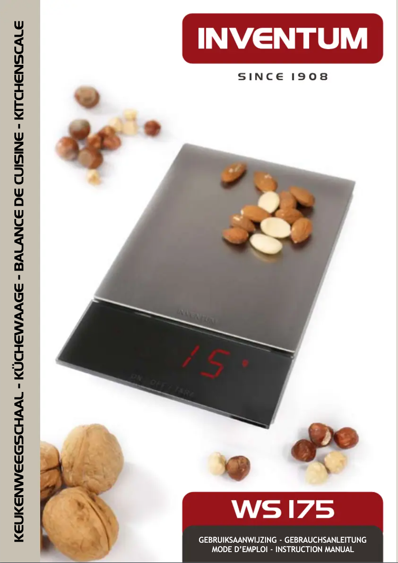 Image de la première page du manuel de l'appareil WS175