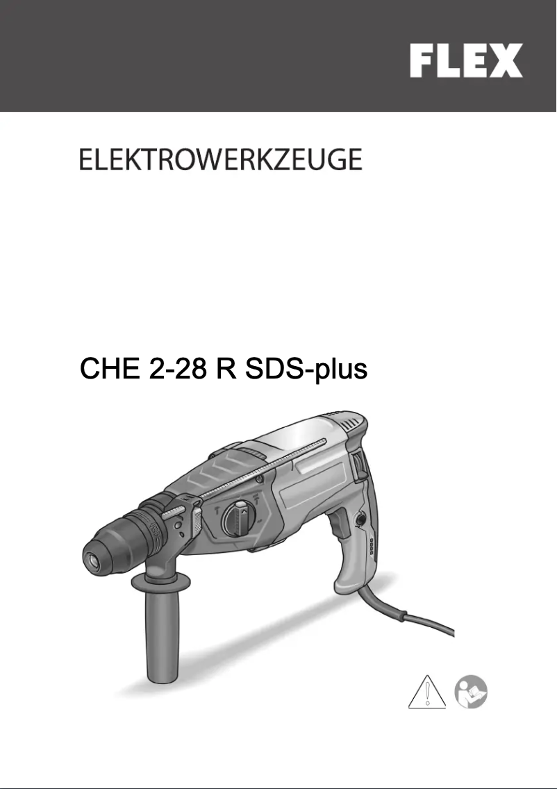 Page 1 de la notice Manuel utilisateur Flex CHE 2-28 R SDS-plus