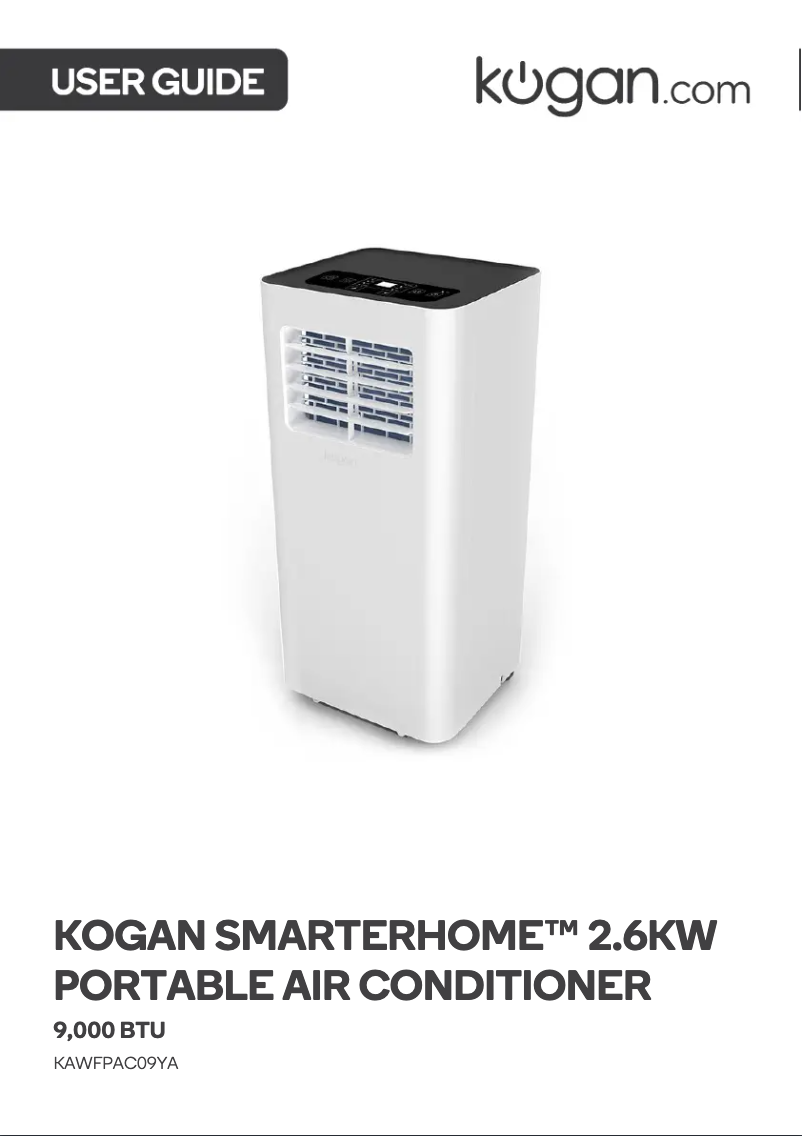 Página 1 del manual Manual de usuario Kogan SmarterHome KAWFPAC09YA
