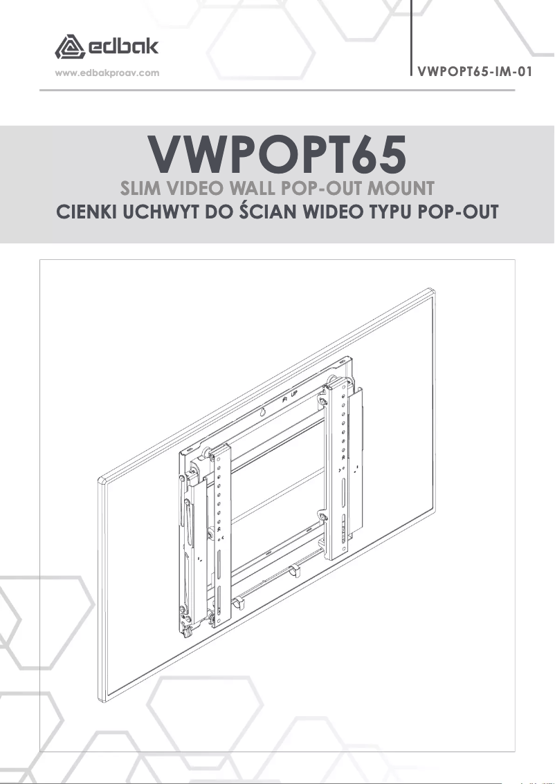 Página 1 del manual Manual de usuario Edbak VWPOPT65-L