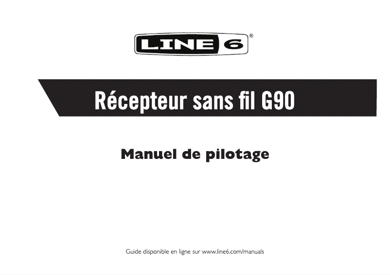 Image de la première page du manuel de l'appareil Relay G90