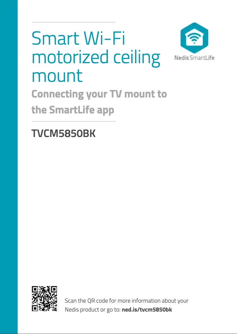 Page 1 de la notice Manuel utilisateur Nedis TVCM5850BK