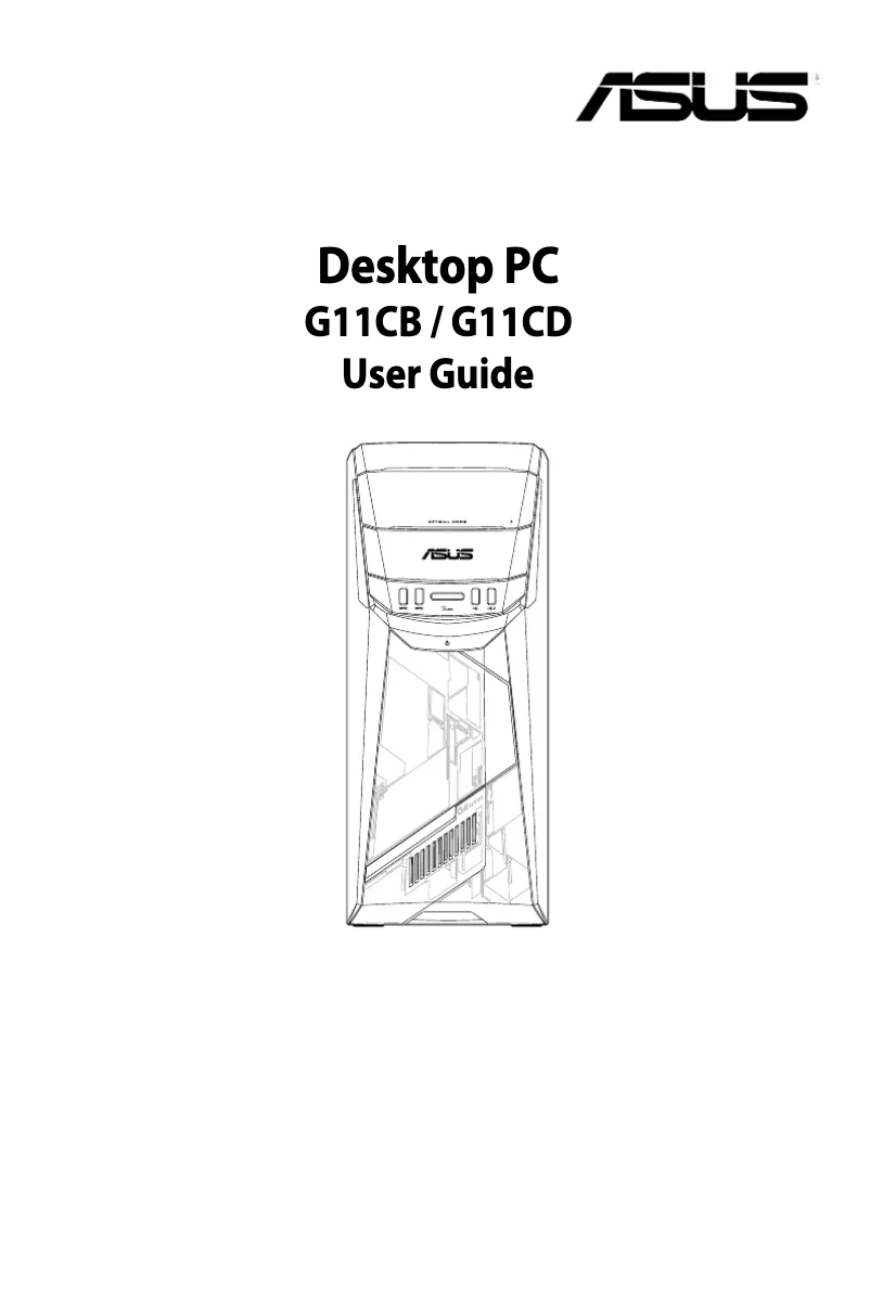 Page n°1 - Manuel utilisateur Asus ROG G11CD